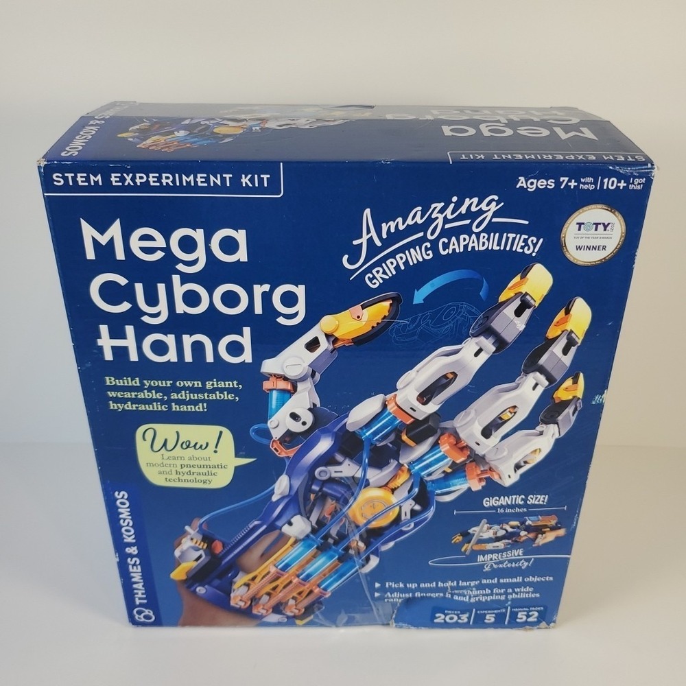 Thames‎ & Kosmos 620501 Mega Cyborg Hand Kit - New Damaged Box READ